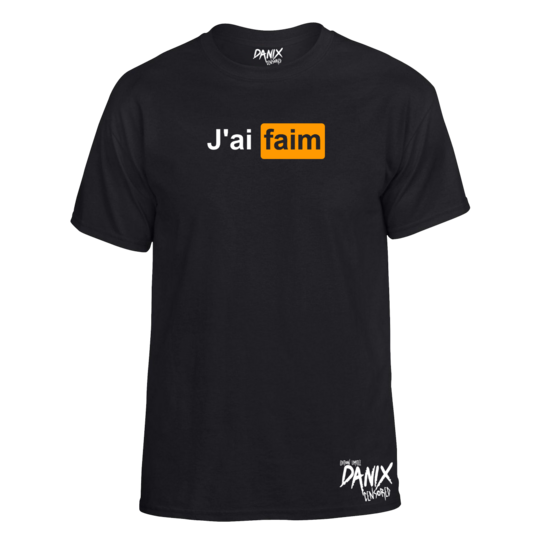 Tshirt J'ai faim (Parodie PH) [DANIX CENSORED]